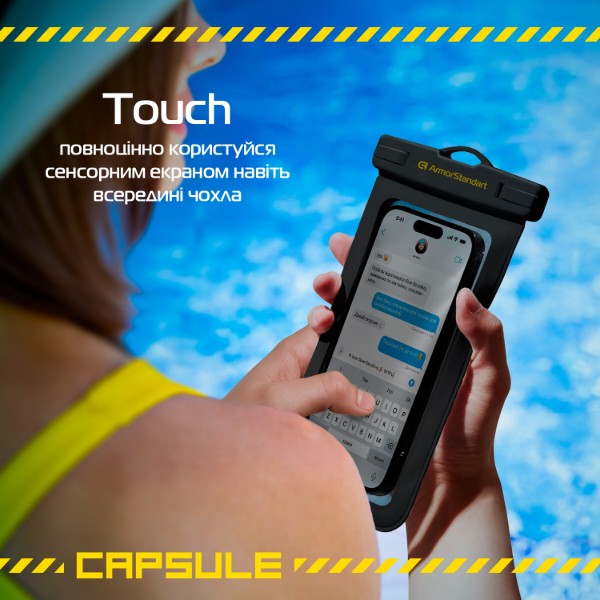 Фото - Чехол для смартфона Armorstandart Capsule Side Black (ARM84422)